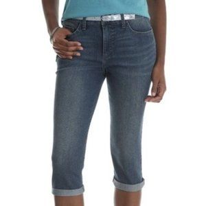 Riders by Lee | Belted Denim Cuff Capri
